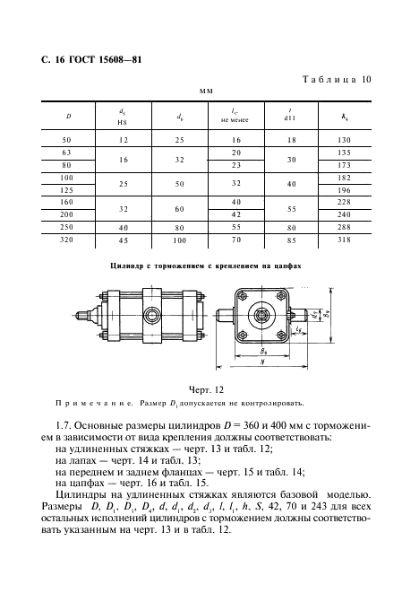 ГОСТ 15608-81 Пневмоцилиндры поршневые. Технические условия (фото 17 из 31)