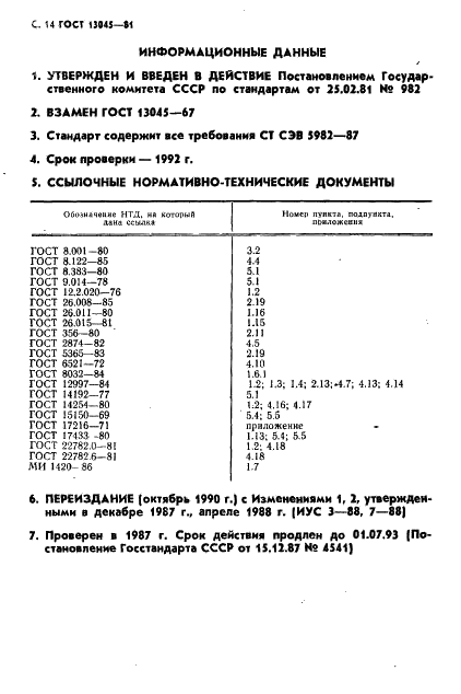 ГОСТ 13045-81 Ротаметры. Общие технические условия (фото 16 из 16)