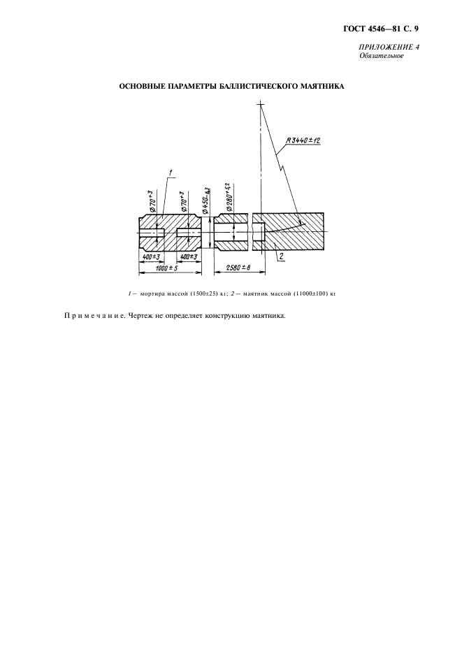 ГОСТ 4546-81 Вещества взрывчатые. Методы определения фугасности (фото 10 из 11)
