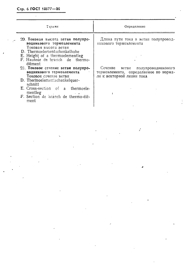 ГОСТ 18577-80 Устойства термоэлектрические полупроводниковые. Термины и определения (фото 7 из 10)