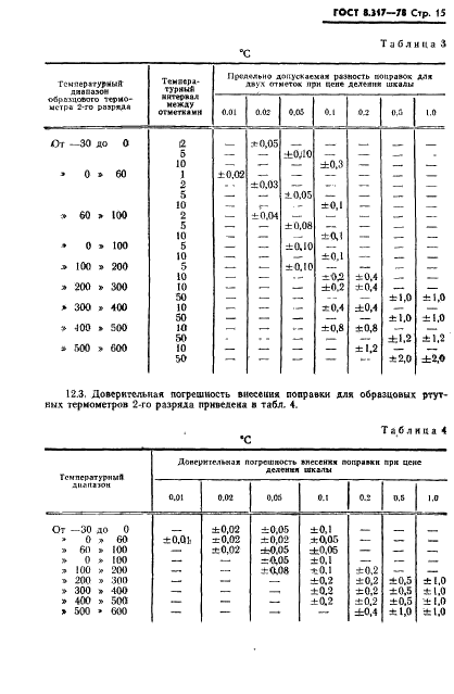 ГОСТ 8.317-78 Государственная система обеспечения единства измерений. Термометры стеклянные ртутные образцовые. Методы и средства поверки (фото 16 из 33)