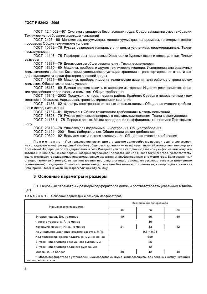 ГОСТ Р 52442-2005 Перфораторы пневматические телескопические. Общие технические требования (фото 5 из 15)