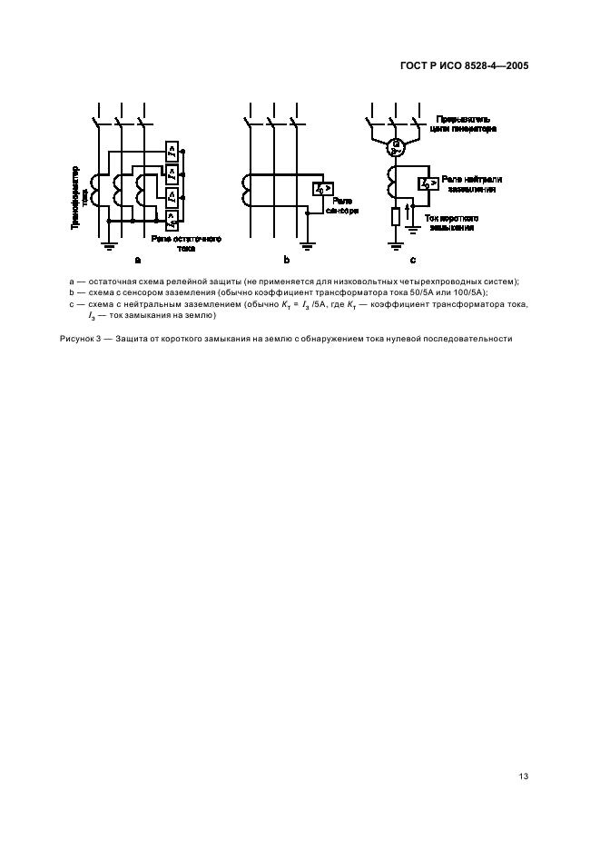 ГОСТ Р ИСО 8528-4-2005 Электроагрегаты генераторные переменного тока с приводом от двигателя внутреннего сгорания. Часть 4. Устройства управления и аппаратура коммутационная (фото 17 из 20)