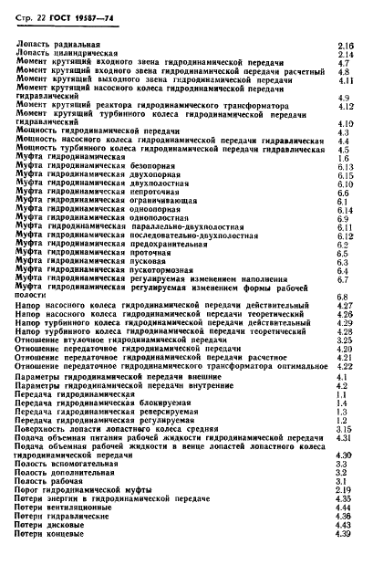 ГОСТ 19587-74 Передачи гидродинамические. Термины и определения (фото 25 из 37)
