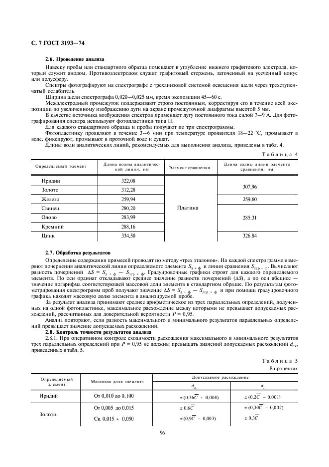 ГОСТ 3193-74 Сетки катализаторные из платиновых сплавов. Технические условия (фото 7 из 9)