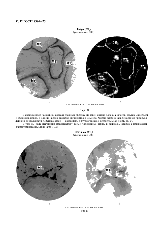 ГОСТ 18384-73 Угли каменные. Петрографический метод определения степени обогатимости (фото 13 из 26)