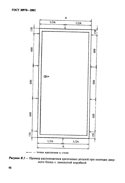 ГОСТ 30970-2002 Блоки дверные из поливинилхлоридных профилей. Технические условия (фото 49 из 53)