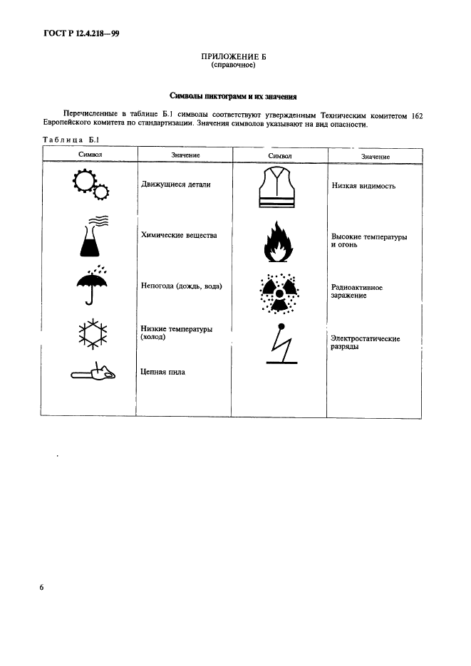 ГОСТ Р 12.4.218-99 Система стандартов безопасности труда. Одежда специальная. Общие технические требования (фото 10 из 12)