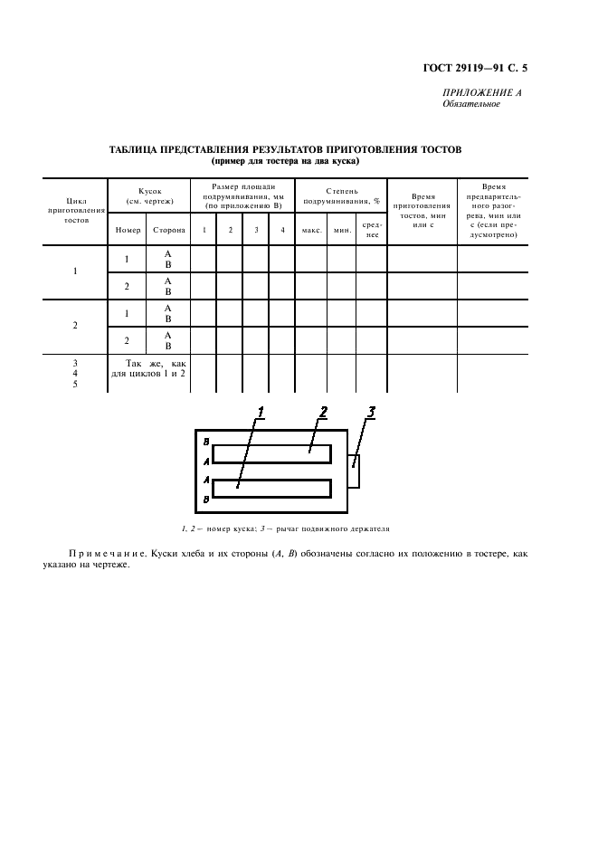 ГОСТ 29119-91 Тостеры электрические бытовые. Методы функциональных испытаний (фото 7 из 12)