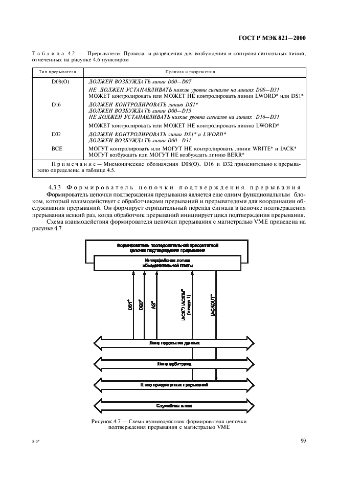 ГОСТ Р МЭК 821-2000 Магистраль микропроцессорных систем для обмена информацией разрядностью от 1 до 4 байтов (магистраль VME) (фото 109 из 214)