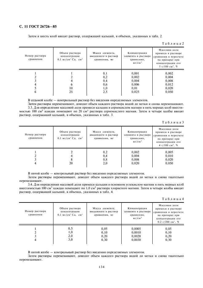 ГОСТ 26726-85 Реактивы. Пламенно-фотометрический метод определения примесей натрия,калия, кальция и стронция (фото 11 из 13)