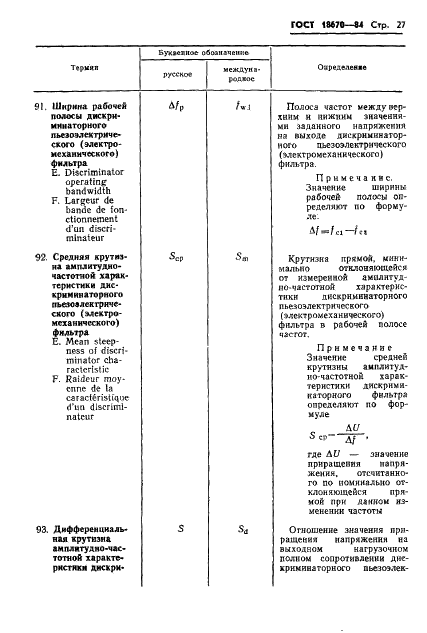 ГОСТ 18670-84 Фильтры пьезоэлектрические и электромеханические. Термины и определения (фото 29 из 48)