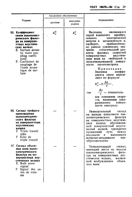ГОСТ 18670-84 Фильтры пьезоэлектрические и электромеханические. Термины и определения (фото 31 из 48)