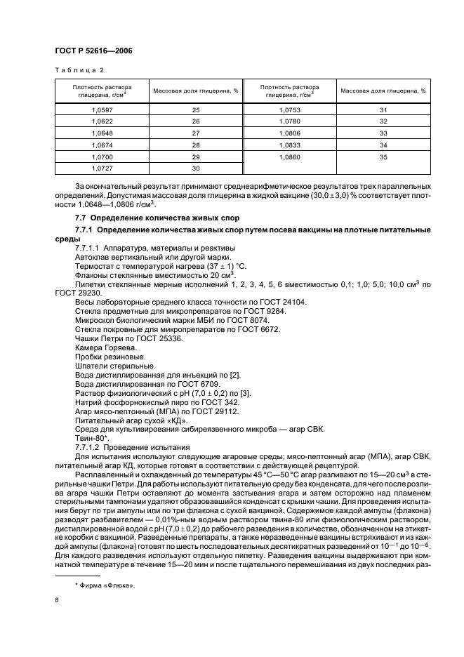 ГОСТ Р 52616-2006 Вакцина против сибирской язвы животных из штамма 55-ВНИИВВиМ живая. Технические условия (фото 12 из 23)