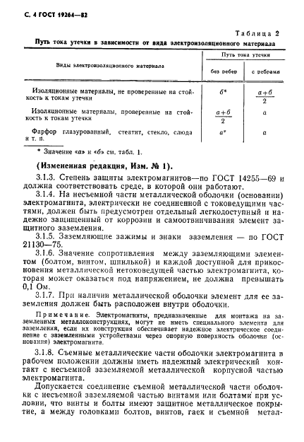 ГОСТ 19264-82 Электромагниты управления. Общие технические условия (фото 5 из 33)