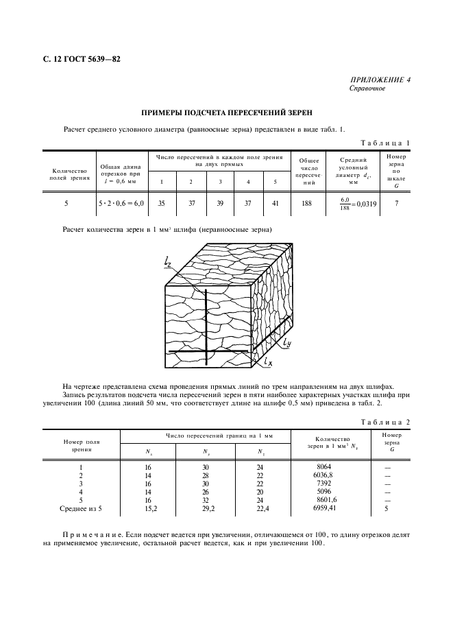ГОСТ 5639-82 Стали и сплавы. Методы выявления и определения величины зерна (фото 13 из 38)