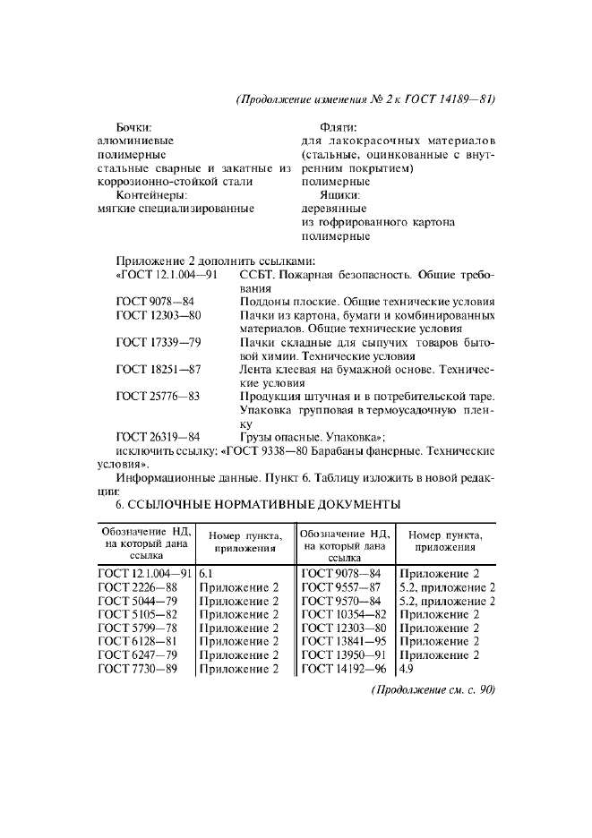 Изменение №2 к ГОСТ 14189-81  (фото 13 из 14)