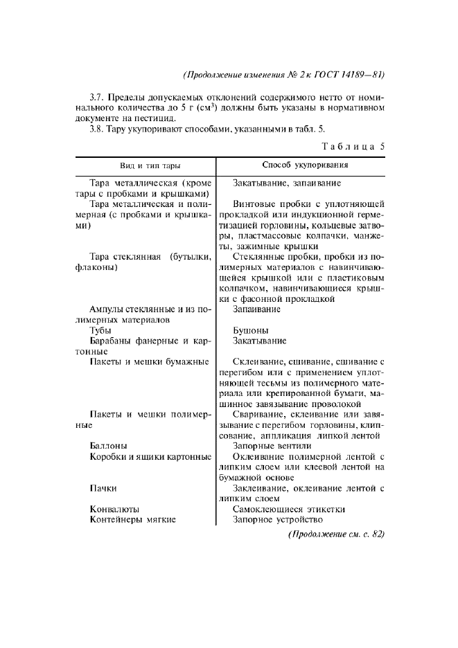 Изменение №2 к ГОСТ 14189-81  (фото 5 из 14)