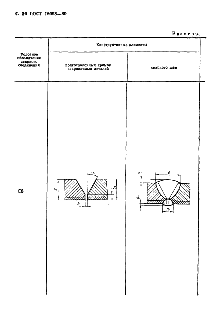 ГОСТ 16098-80 Соединения сварные из двухслойной коррозионностойкой стали. Основные типы, конструктивные элементы и размеры (фото 31 из 89)