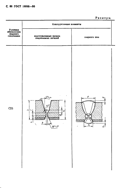 ГОСТ 16098-80 Соединения сварные из двухслойной коррозионностойкой стали. Основные типы, конструктивные элементы и размеры (фото 61 из 89)