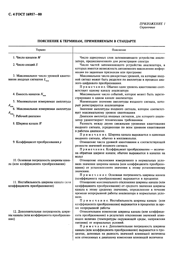 ГОСТ 16957-80 Анализаторы многоканальные амплитудные. Основные параметры и общие технические требования (фото 5 из 11)