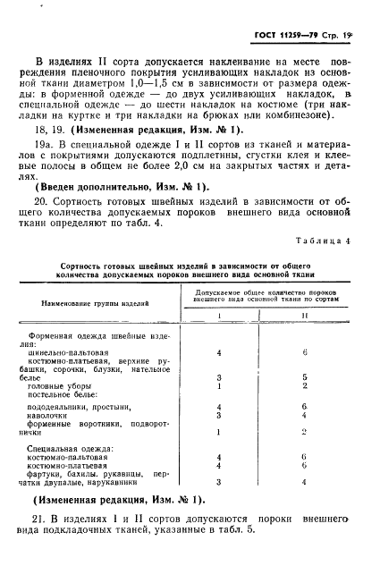 ГОСТ 11259-79 Изделия швейные для военнослужащих. Определение сортности (фото 20 из 31)