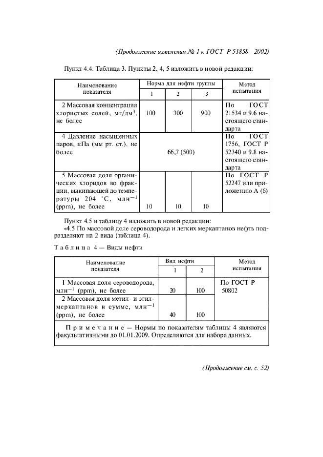 Изменение №1 к ГОСТ Р 51858-2002  (фото 3 из 6)