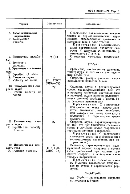 ГОСТ 23281-78 Аэродинамика летательных аппаратов. Термины, определения и буквенные обозначения (фото 4 из 33)