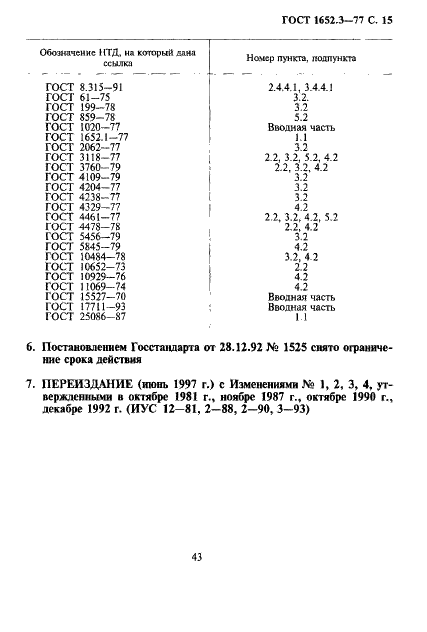 ГОСТ 1652.3-77 Сплавы медно-цинковые. Методы определения железа (фото 15 из 15)