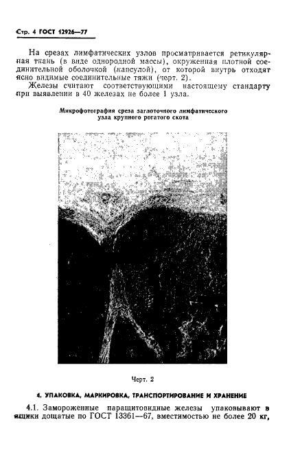 ГОСТ 12926-77 Железы паращитовидные крупного рогатого скота замороженные. Технические условия (фото 6 из 10)