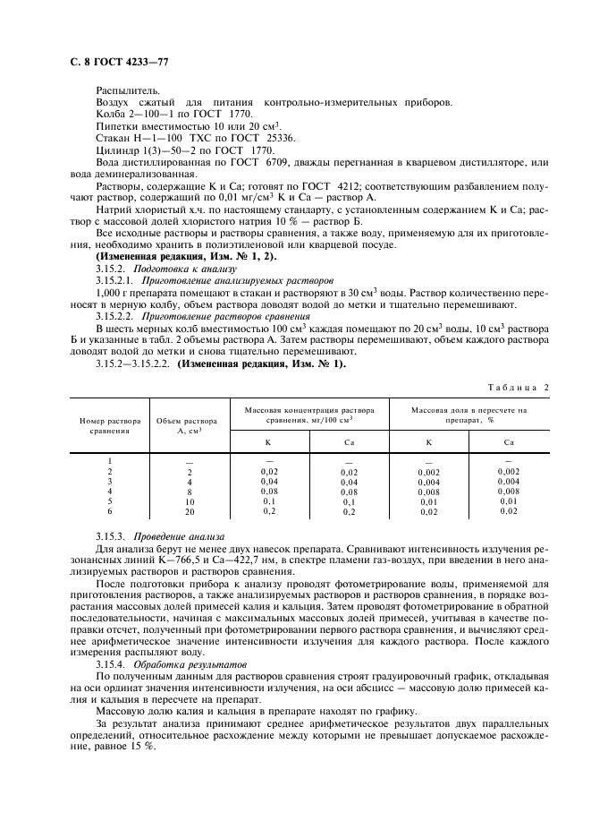 ГОСТ 4233-77 Реактивы. Натрий хлористый. Технические условия (фото 9 из 19)