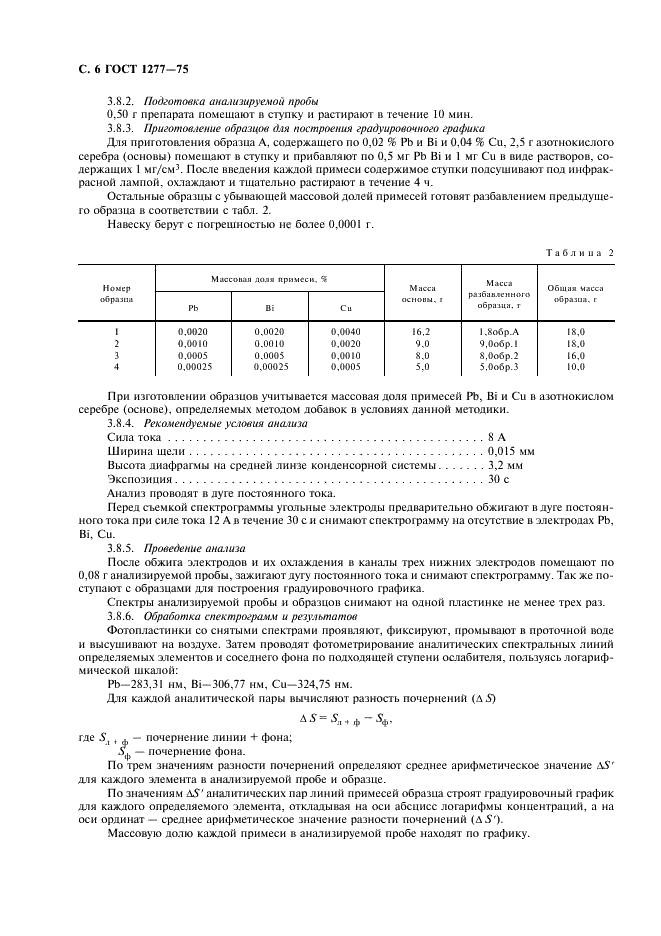 ГОСТ 1277-75 Реактивы. Серебро азотнокислое. Технические условия (фото 7 из 11)