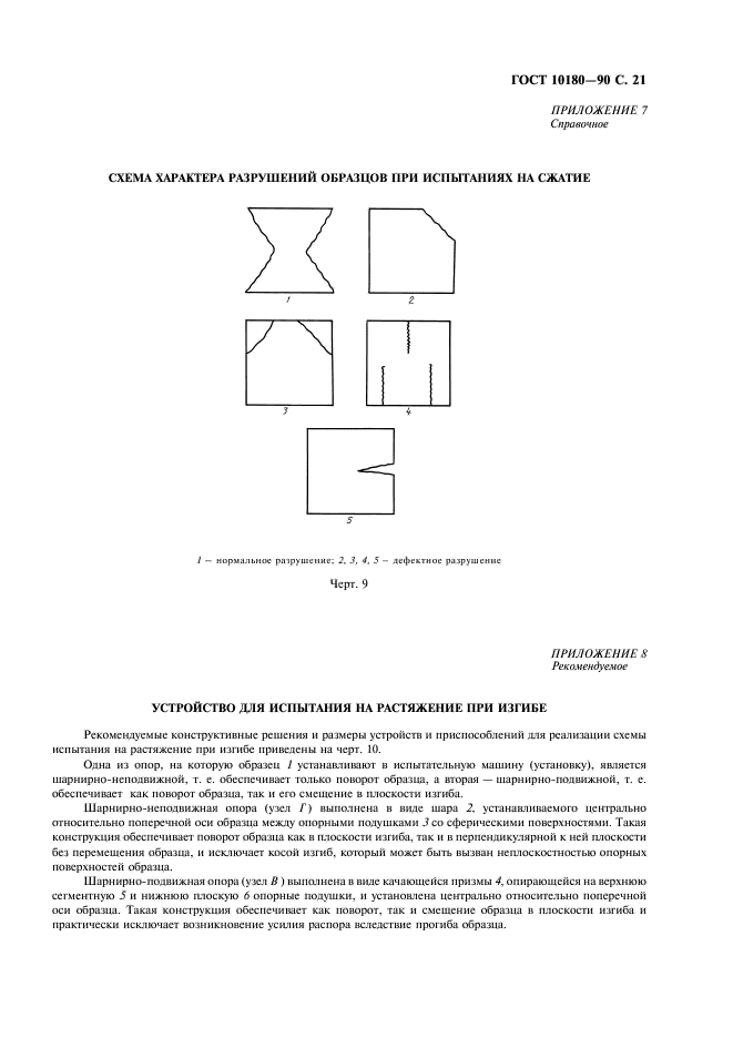 ГОСТ 10180-90 Бетоны. Методы определения прочности по контрольным образцам (фото 22 из 31)