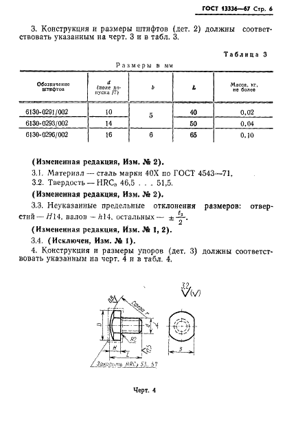 ГОСТ 13336-67 Втулки переходные поводковые для инструмента с коническим хвостовиком. Конструкция и размеры (фото 7 из 8)