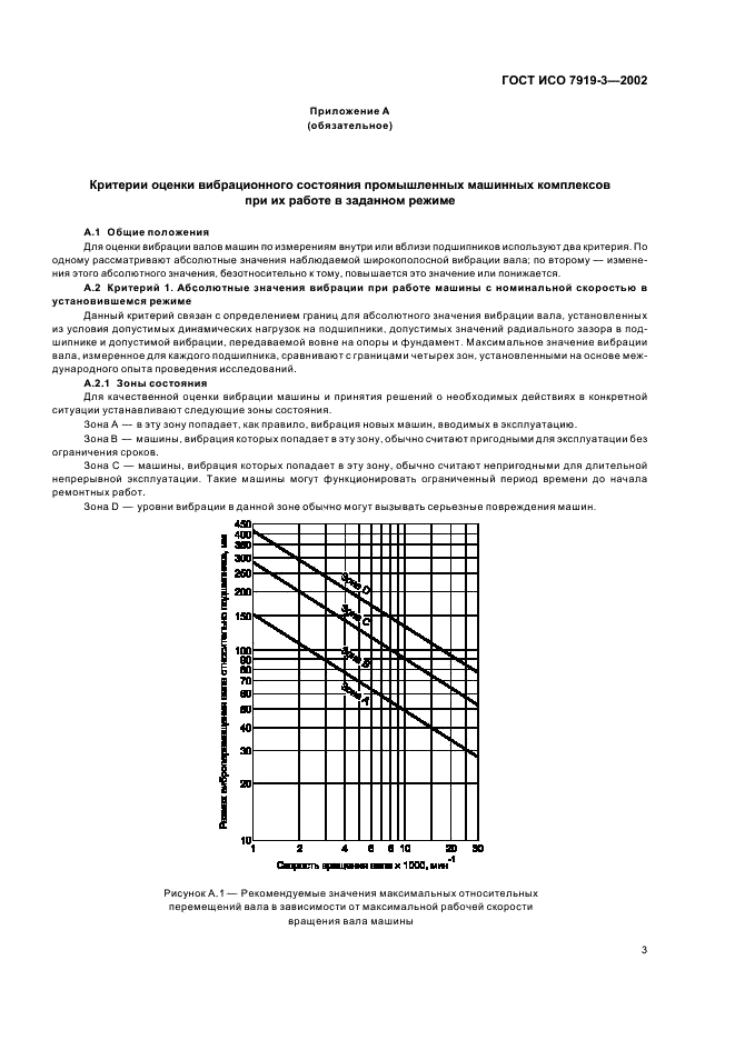 ГОСТ ИСО 7919-3-2002 Вибрация. Контроль состояния машин по результатам измерений вибрации на вращающихся валах. Промышленные машинные комплексы (фото 5 из 8)