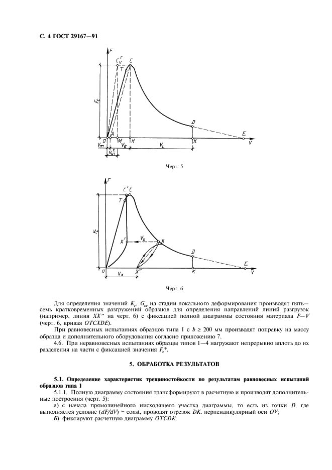 ГОСТ 29167-91 Бетоны. Методы определения характеристики трещиностойкости (вязкости разрушения) при статическом нагружении (фото 5 из 15)
