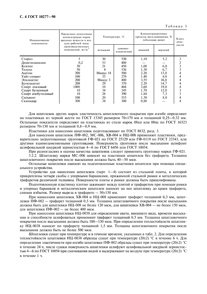 ГОСТ 10277-90 Шпатлевки. Технические условия (фото 5 из 11)
