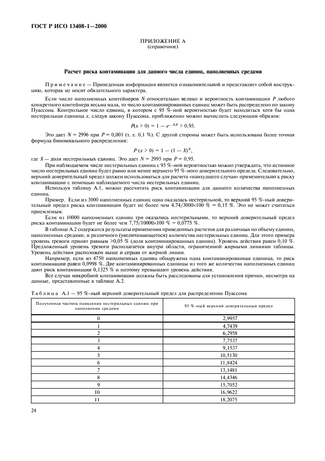 ГОСТ Р ИСО 13408-1-2000 Асептическое производство медицинской продукции. Часть 1. Общие требования (фото 28 из 32)