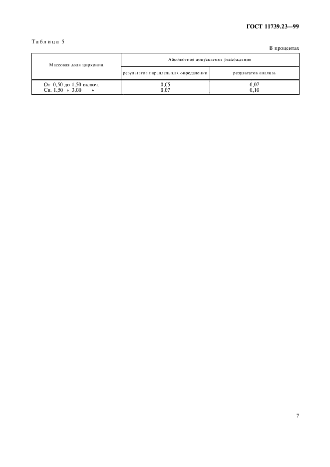 ГОСТ 11739.23-99 Сплавы алюминиевые литейные и деформируемые. Методы определения циркония (фото 10 из 11)