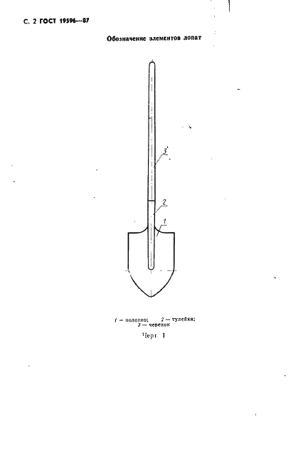 ГОСТ 19596-87 Лопаты. Технические условия (фото 3 из 33)