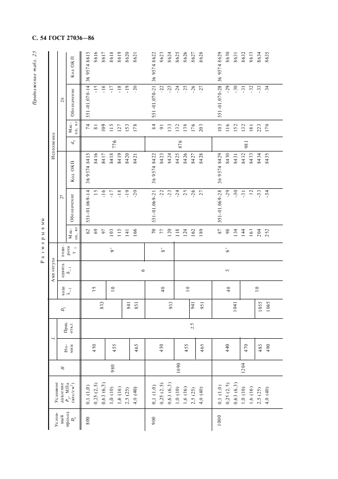 ГОСТ 27036-86 Компенсаторы и уплотнения сильфонные металлические. Общие технические условия (фото 55 из 80)