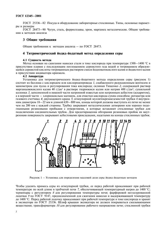 ГОСТ 12345-2001 Стали легированные и высоколегированные. Методы определения серы (фото 5 из 23)