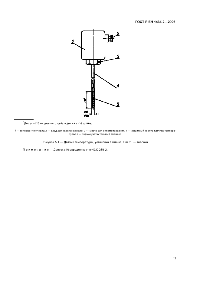 ГОСТ Р ЕН 1434-2-2006 Теплосчетчики. Часть 2. Требования к конструкции (фото 24 из 31)