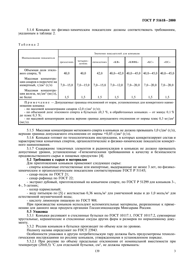 ГОСТ Р 51618-2000 Коньяки Российские. Общие технические условия (фото 5 из 12)