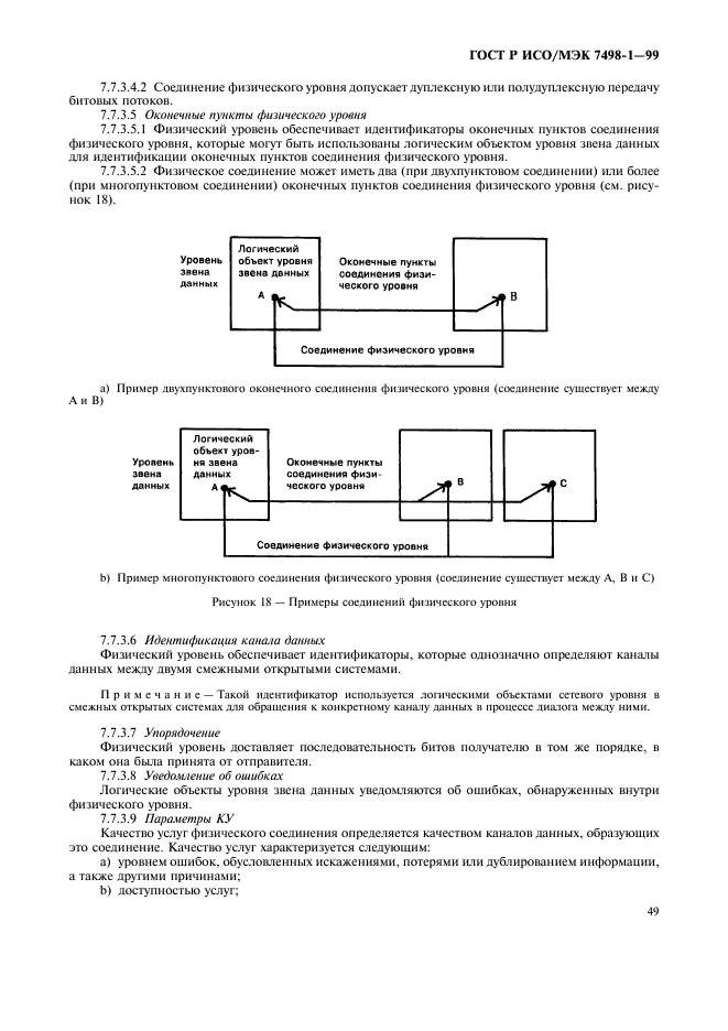 ГОСТ Р ИСО/МЭК 7498-1-99 Информационная технология. Взаимосвязь открытых систем. Базовая эталонная модель. Часть 1. Базовая модель (фото 53 из 62)