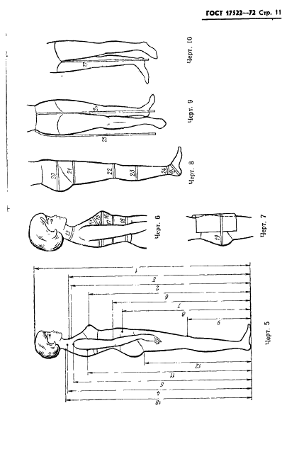ГОСТ 17522-72 Типовые фигуры женщин. Размерные признаки для проектирования одежды (фото 12 из 93)