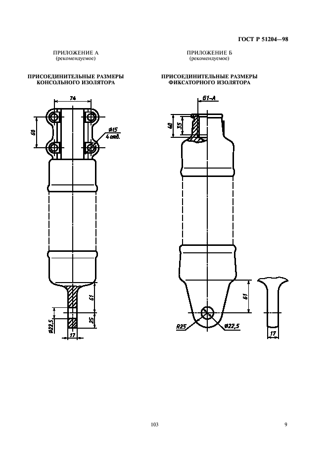 ГОСТ Р 51204-98 Изоляторы стержневые полимерные для контактной сети железных дорог. Общие технические условия (фото 11 из 12)