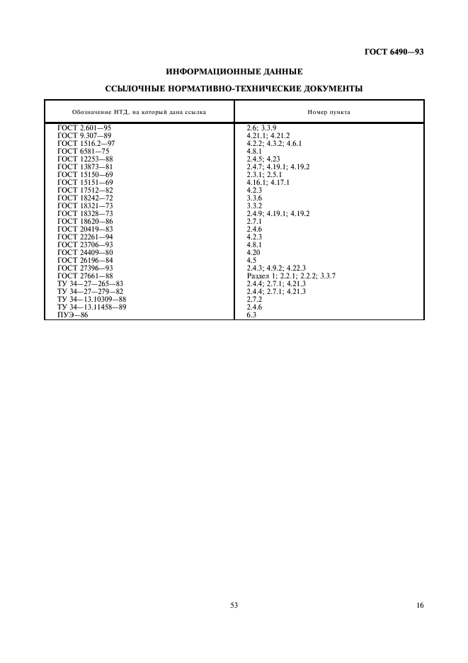 ГОСТ 6490-93 Изоляторы линейные подвесные тарельчатые. Общие технические условия (фото 18 из 18)