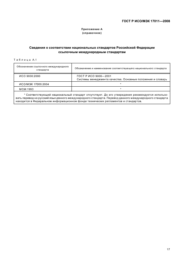 ГОСТ Р ИСО/МЭК 17011-2008 Оценка соответствия. Общие требования к органам по аккредитации, аккредитующим органы по оценке соответствия (фото 23 из 24)
