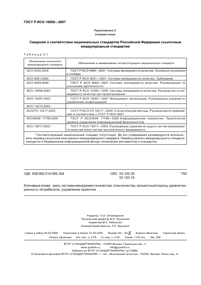 ГОСТ Р ИСО 10005-2007 Менеджмент организации. Руководящие указания по планированию качества (фото 24 из 24)
